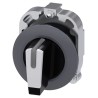 Siemens SIRIUS ACT 3 Position Illuminated Selector Switch Head 30 mm Cutout IP67 IP69K IP66 3SU1062-2DL60-0AA0