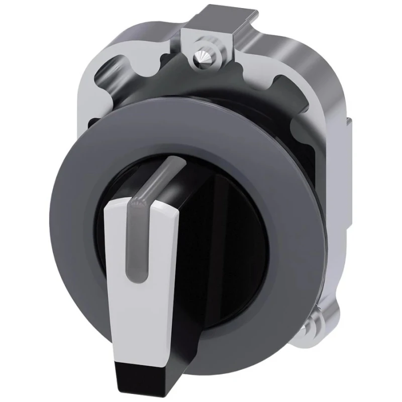 Siemens SIRIUS ACT 3 Position Illuminated Selector Switch Head 30 mm Cutout IP67 IP69K IP66 3SU1062-2DL60-0AA0