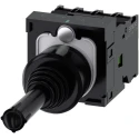 Siemens SIRIUS ACT 3SU11 4-Axis Joystick, Momentary, Round Handle, 10A, Screw Terminal, 3SU1100-7AF10-1QA0