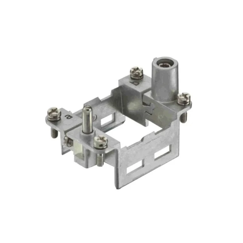 HARTING HAN Modular Metal Frame 6B, Thread Size M3, 4 Contact, Die Cast Zinc, For Standard Han Hoods 09140060313