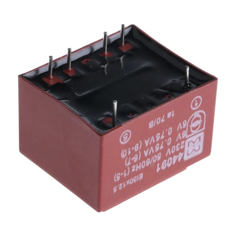 Myrra PCB Transformer 6 V AC 2 Output Through Hole, 1.5 VA, Model 44091