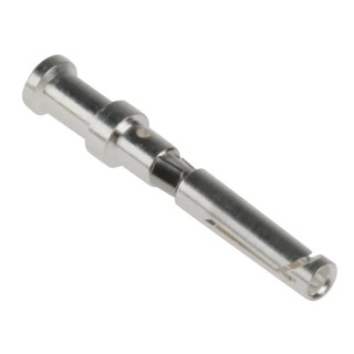 HARTING Han D Female Crimp Contact, 10A, 0.75 mm², 250V, Silver Plated, Copper Alloy, Crimp, 09150006205