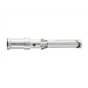 HARTING Han D Female Crimp Contact, 10A, 0.75 mm², 250V, Silver Plated, Copper Alloy, Crimp, 09150006205