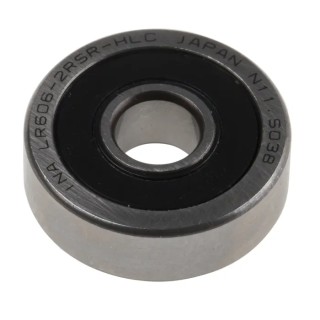 INA Yoke Type Cam Follower LR6062RSRHLW 6 mm ID 19 mm OD, Ball Bearing Track Roller