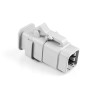 Amphenol Industrial 06 Automotive Connector Male, Grey, Cable, 6 Way, Crimp Termination ATM06-6S-SR01GY