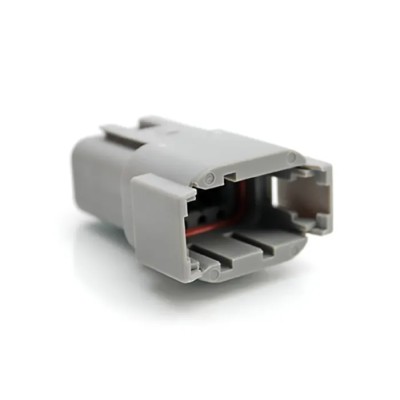 Amphenol Industrial Grey Automotive Connector Female Cable 8 Way Crimp Termination ATM04-08PA