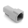 Amphenol Industrial Automotive Connector Female, 4 Way, Grey, Crimp, IP67, Cable Mount ATM04-4P