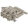 HARTING Heavy Duty Power Connector Insert, Female, 16A, 600V, 10 Contacts Han ES AV Series 09330104739