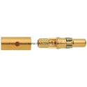 HARTING D-Sub Female Crimp Contact 1.5A Gold-Plated Copper Alloy Heavy Duty Connector 09140006115