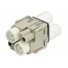 HARTING Heavy Duty Power Connector Module 40A 5kV HV Female 2 Contacts Cable Mount Copper Alloy 09140023123