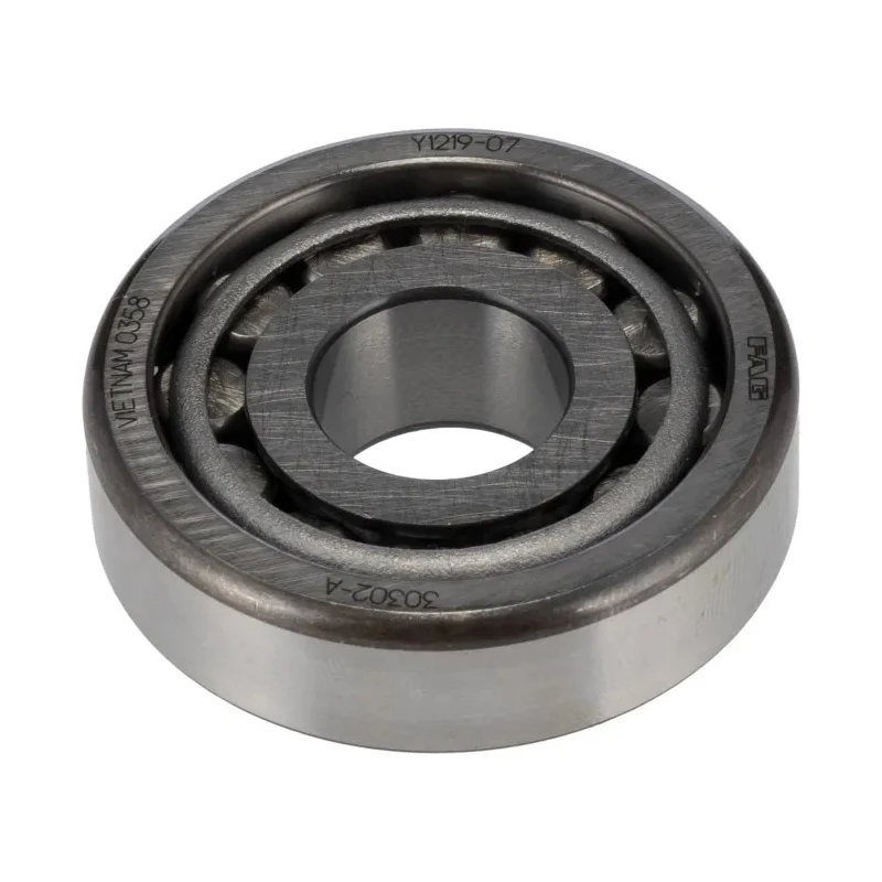 FAG Tapered Roller Bearing 15 mm ID, 42 mm OD, Sheet Steel Cage, Open End, Single Row 30302-A