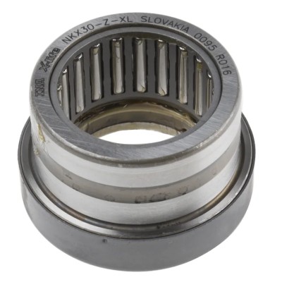 INA Needle Roller Bearing, 30 mm ID, 42 mm OD, Double Row, Sealed, Steel Cage NKX30-Z-XL