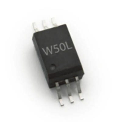 Broadcom DC Input Optocoupler Surface Mount, 6-Pin SO, 1.95V Max Forward Voltage, 5000Vrms Isolation, ACPL-W50L-560E