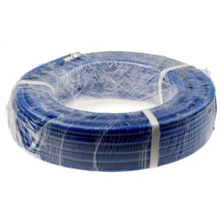 RS PRO Flexible Hose 10m, 1/4 in BSPT Male to Male, 20 Bar, Polyvinyl Chloride, Blue 174-5719