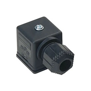 Molex DIN 43650 B Solenoid Connector Female, 2+E Pins, 250V AC, 300V DC, 16A, IP65/IP67, Screw Mount, Brass 121012-0047