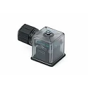 Molex DIN 43650 A Solenoid Connector Female Indicator Light, 2+E, 12V, 16A, DIN Rail, 121207-0082