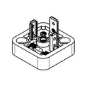Molex DIN 43650 Solenoid Connector, 2-Pole + Ground, 250VAC 16A, Polypropylene, IP65/IP67 121012-0013