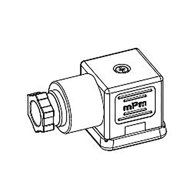 Molex DIN 43650 Solenoid Connector, Form A, PG11 Internal Thread, 2-Pole Plus Ground, Transparent Gasket 121064-0685