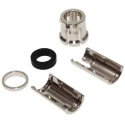 CAMDENBOSS Circular Connector Socket Female IP68 Brass Clamp Straight CCV2C/CG