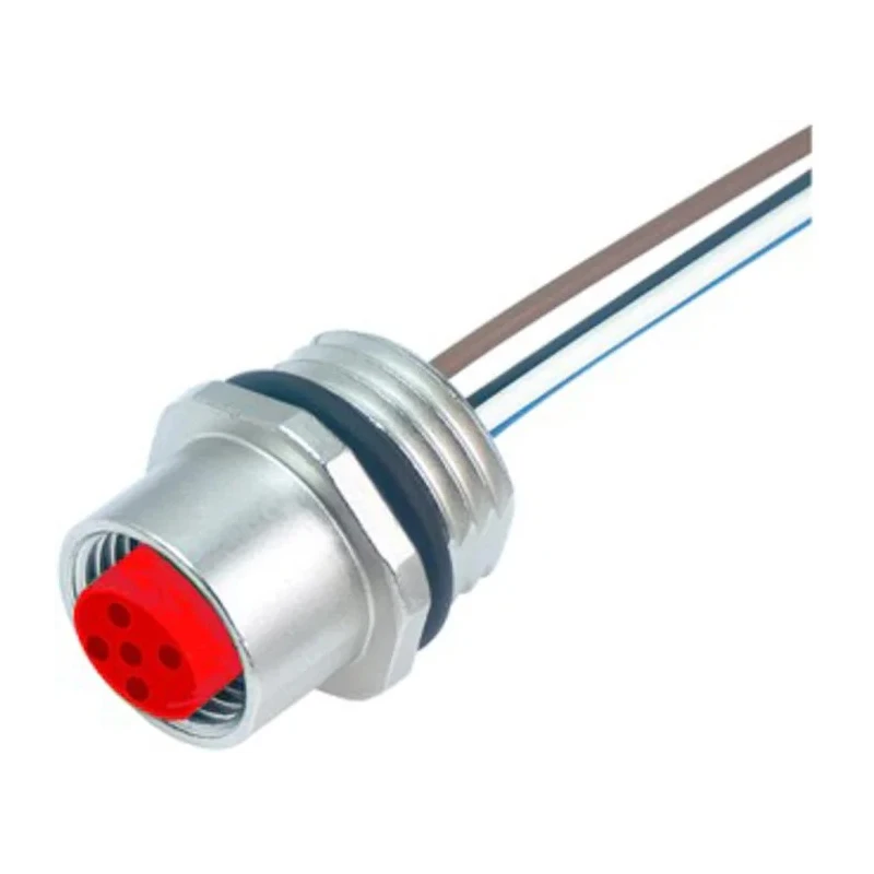 RS PRO Circular Connector 5 Contacts M12 Female Socket IP67 4A 125V 7300 Series 174-7871