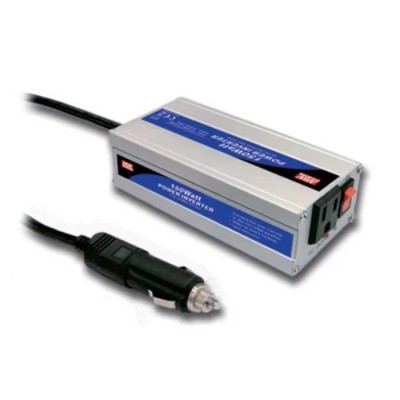 Mean Well 150W Power Inverter, Screw Mount, 12V DC Input, 230V AC Output, British 3-Pin, Microprocessor, A301-150-F6