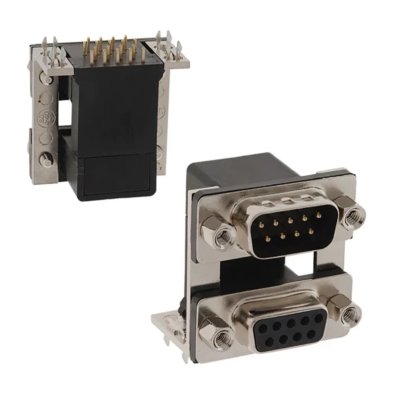 Norcomp Right Angle D-Sub Connector 25 Contacts, 2.77 mm Pitch, Through Hole, Steel Housing, 5A, 1kV, DA-25 178-025-513R491