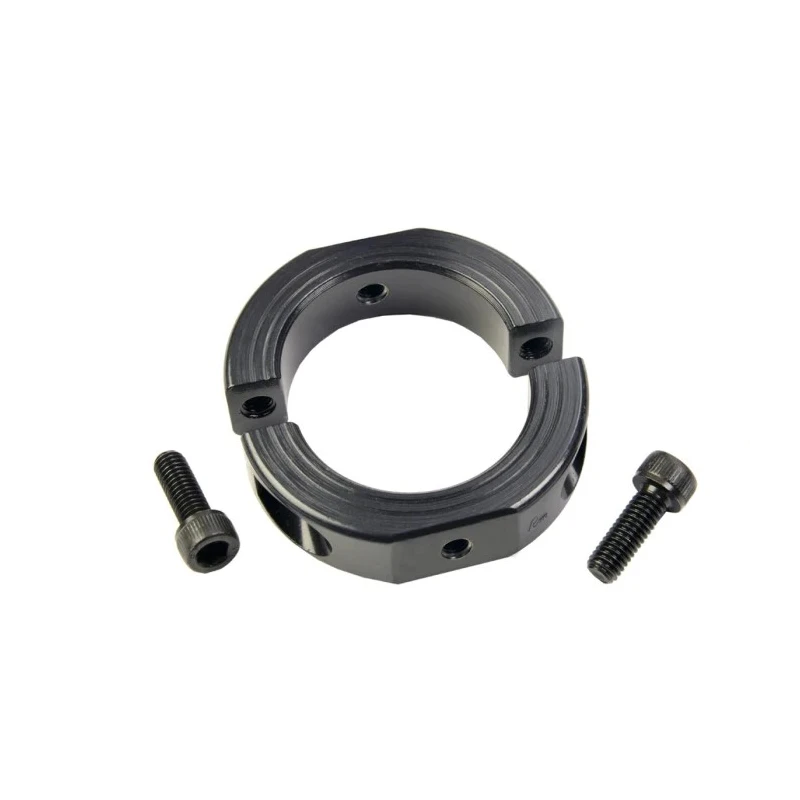 Ruland Two Piece Shaft Collar, Clamp Screw, Carbon Steel, 12 mm Bore, 28 mm OD, 11 mm Width, OF-MSP-12-F