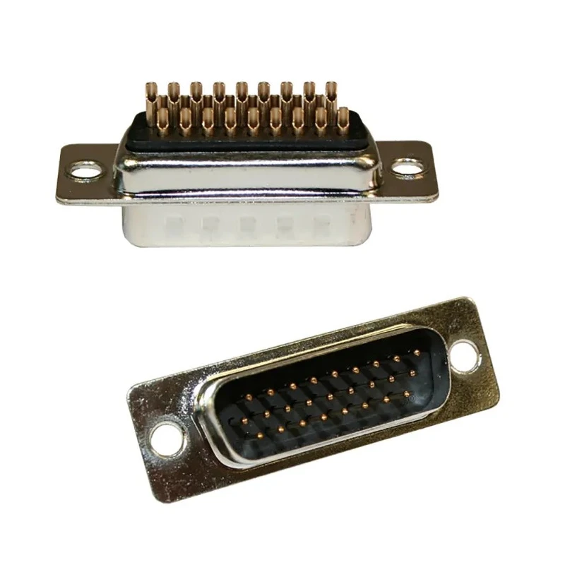Norcomp Panel Mount D-Sub Connector, 44 Contacts, Female, Straight, 2.29 mm Pitch, 5A, Steel Housing, 180-044-203L001