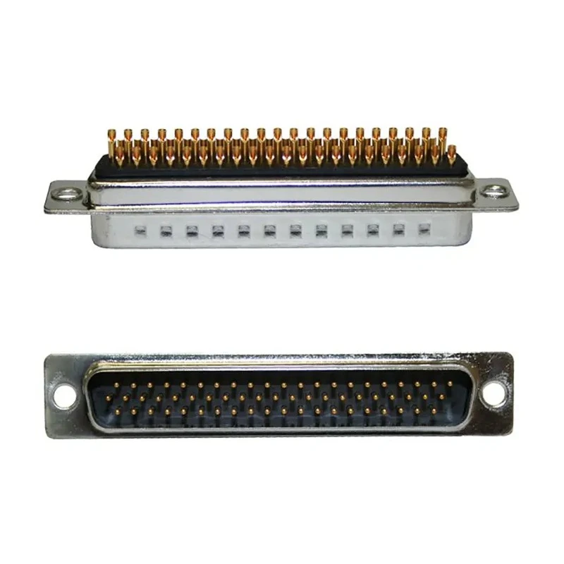 Norcomp Panel Mount D-Sub Connector, 44 Way, 2.286 mm Pitch, Male, Straight, 180-M44-103L001