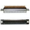 Norcomp Panel Mount D-Sub Connector, 44 Way, 2.286 mm Pitch, Male, Straight, 180-M44-103L001