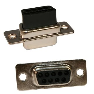 Norcomp 9 Way Straight D-Sub Connector Male, 2.77 mm Pitch, Cable Mount, Steel Housing, 500V, 5A 170-009-173L000