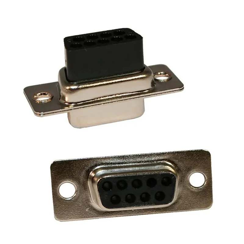 Norcomp 9 Way Straight D-Sub Connector Male, 2.77 mm Pitch, Cable Mount, Steel Housing, 500V, 5A 170-009-173L000