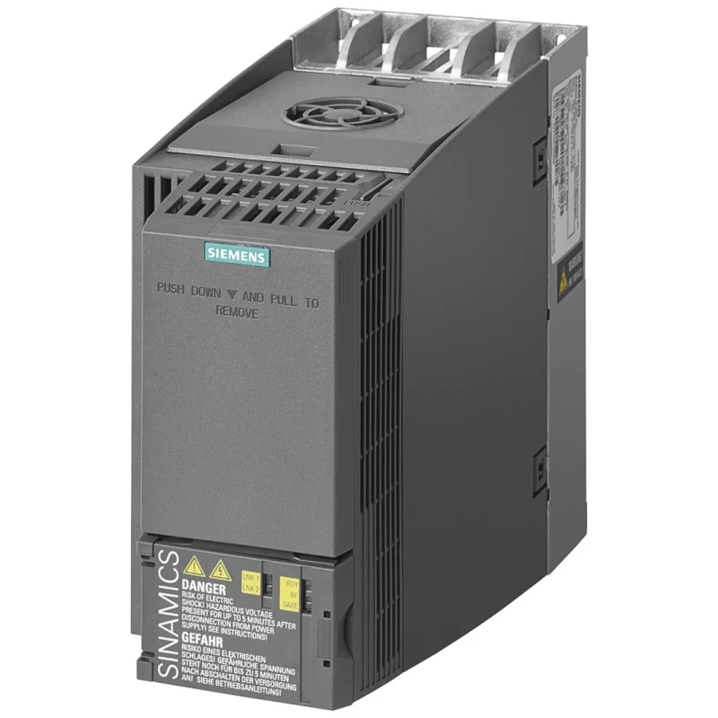 Siemens SINAMICS G120C Inverter Drive 7.5 kW 3 Phase Panel Mount 480V 21.5A Vector Control 6SL3210-1KE21-7UP1