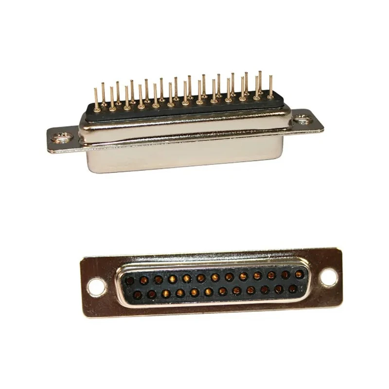 Norcomp 25 Way Straight Female D-Sub Connector 2.77 mm Pitch Through Hole, 5A, 500V, 4-40 Board Lock, 171-025-213R911