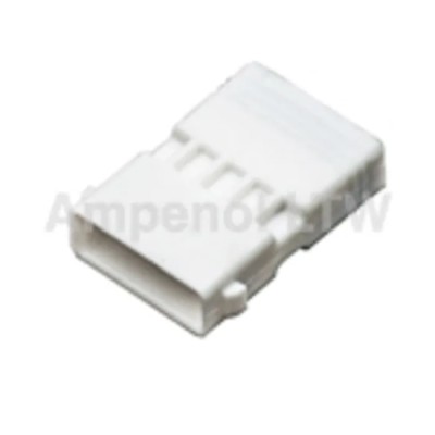Amphenol Industrial SSL12 Male Cable Mount Connector, 4 Way, 1 Row, Straight, Thermoplastic, IP68, 22.8mm x 15.9mm 