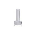 Bivar Surface 1-Way Straight Rigid LED Light Pipe, 16.5mm Length, 3 mm Lens, Polycarbonate, VLP-650-F