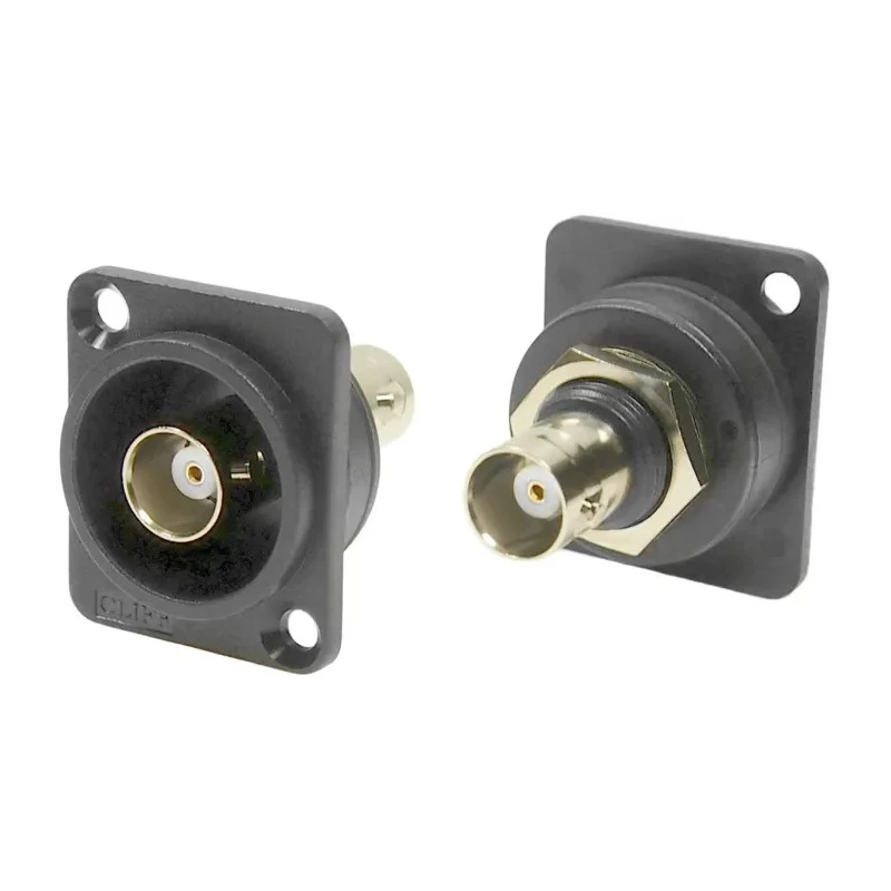 RS PRO CP3 Series BNC Coaxial Connector Panel Mount, 50 Ω, Straight Screw Termination 175-0159