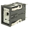 Honeywell AML Series Push Button Switch, Front Panel Mount, Black, 2PDT, IP67, Rectangular, Momentary AML21GBA2AD