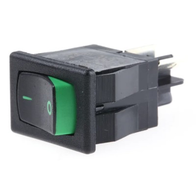 Carlingswitch SPST Rocker Switch, On-Off, Panel Mount, Aluminium, 8A, 125V AC, 621-1691909GXRS