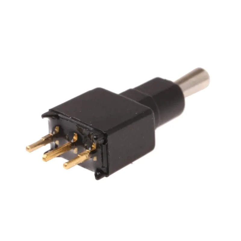 APEM Toggle Switch PCB Mount SPDT On-Off-On Through Hole Terminal 20V AC/DC TL39P0050