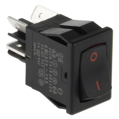 Carlingswitch DPST On-Off Rocker Switch Panel 8A 125V AC, Aluminium, IP66/IP67, 621-1591909VXRS