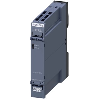 Siemens Thermistor Motor Protection Monitoring Relay, SPDT, DIN Rail, 0.9W, Spring Terminal, IP20, 5A, 3RN2010-2CW30
