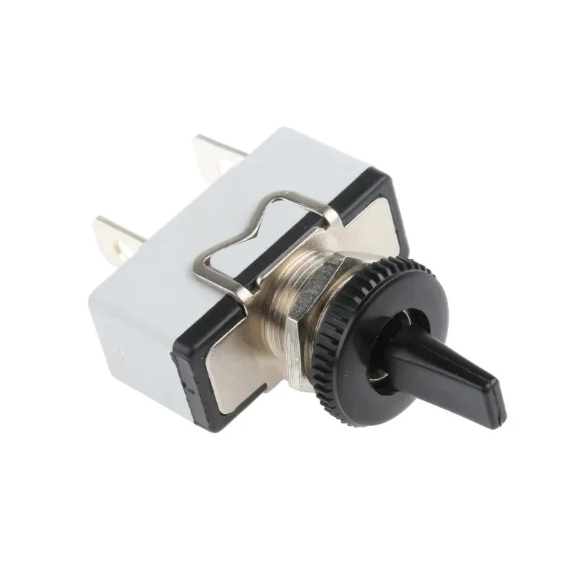 APEM Toggle Switch Panel Mount On-Off SPST Tab Terminal 24 V DC 250 V AC 631NH/2