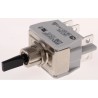 APEM Toggle Switch Panel Mount DPDT On-Off-On Tab Terminal 24V DC 250V AC 649NH/2