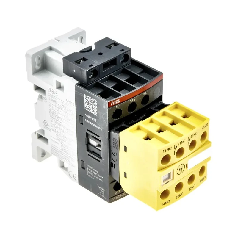 ABB Jokab AFS Series Contactor 100V AC/DC to 250V AC/DC Coil, 3-Pole, 28A, 9kW, DIN Rail 1SBL157082R1322 AFS12-30-22-13