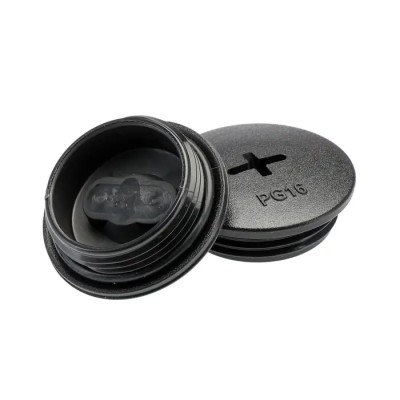 Alpha Wire PG16 Threaded Plastic Blanking Plug, 27 mm Diameter, IP68/IP66, -20°C to 150°C, 