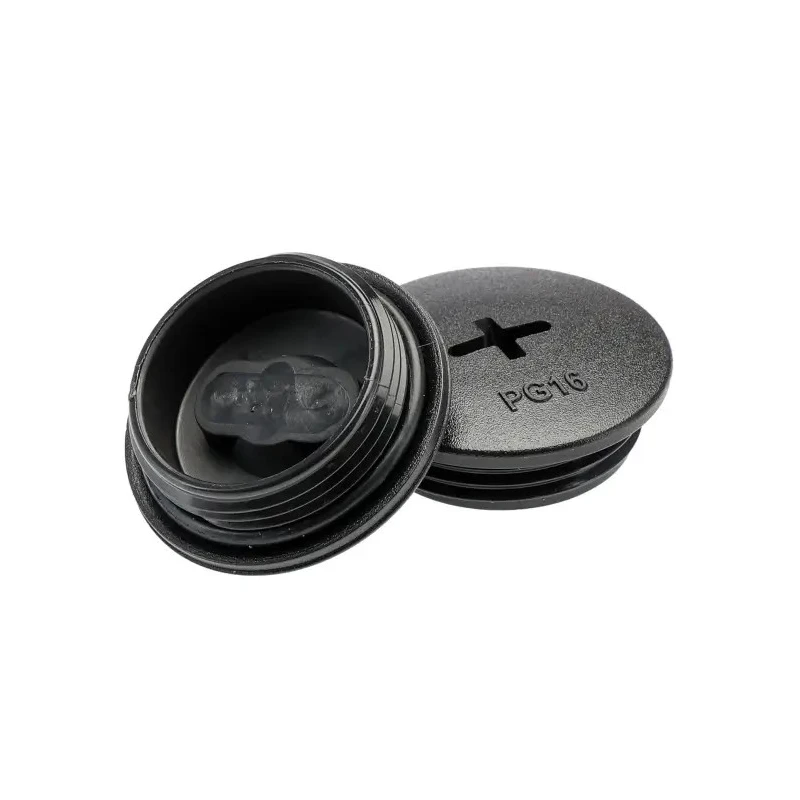Alpha Wire PG16 Threaded Plastic Blanking Plug, 27 mm Diameter, IP68/IP66, -20°C to 150°C, 