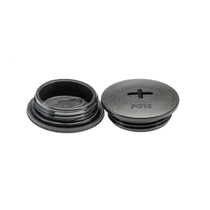 Alpha Wire PG16 Threaded Plastic Blanking Plug, 27 mm Diameter, IP68/IP66, -20°C to 150°C, 