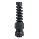 Alpha Wire FIT Wire Management Series Cable Gland, Black, Polyamide 6, M16 Thread, 5–10 mm Cable Diameter PMS16 BK080