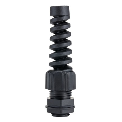 Alpha Wire FIT Wire Management Series Cable Gland, Black, Polyamide 6, M16 Thread, 5–10 mm Cable Diameter PMS16 BK080